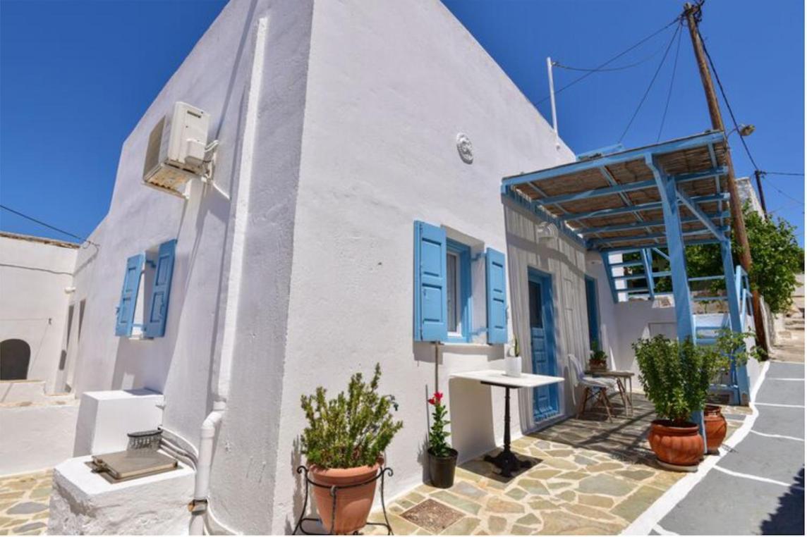 Traditional Cycladic House Tripití Exteriér fotografie