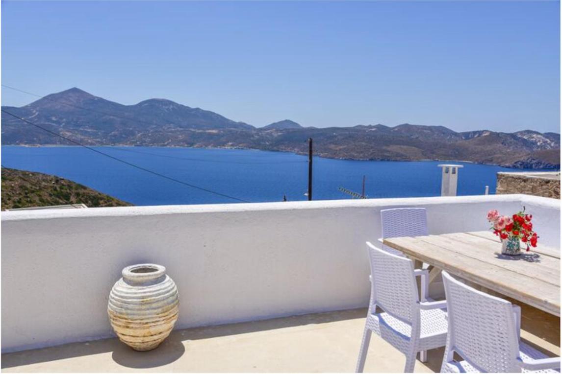 Traditional Cycladic House Tripití Exteriér fotografie